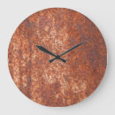 Search for rusted metal clocks Steel
