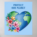 Search for environmental protection posters Green