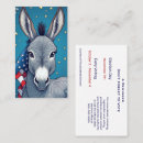 Search for political business cards Red white blue