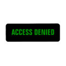 Search for denied Access