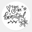 Search for you are beautiful stickers Inspiration