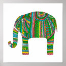 Search for abstract animal posters Elephant