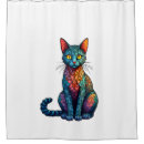 Search for mosaic shower curtains Geometric