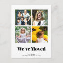Search for postcards square invitations Change of address