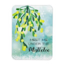 Search for christmas under magnets Mistletoe