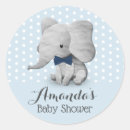 Search for blue polka dot stickers Elephant