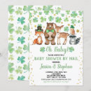 Search for shamrock baby shower invitations St patrick's day