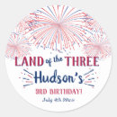 Search for red white and blue fireworks stickers Independence day birthday