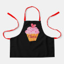 Search for cupcake baking aprons Women