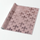Search for gold fleur de lis wrapping paper Pattern
