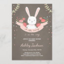 Search for rabbit baby shower invitations Gender neutral