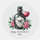 Search for gothic valentine stickers Valentine's