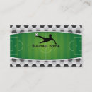 Search for soccer business cards Modern