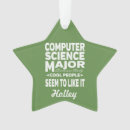 Search for computer christmas tree decorations Computer science major