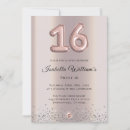 Search for shimmery invitations Pink