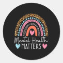 Search for information sign stickers Youth mental health