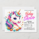 Search for enchanted unicorn invitations Girl