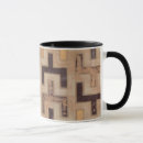 Search for contemporary pattern mugs Geometric design