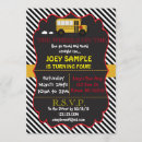Search for bus boy invitations Yellow