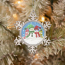 Search for snowmen christmas tree decorations Snowflake