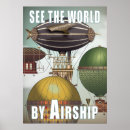 Search for steampunk airship posters Vintage