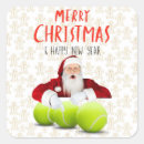 Search for christmas tennis stickers Claus