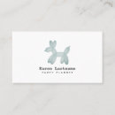 Search for party balloons business cards Minimalist