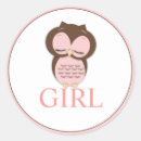 Search for girl owl stickers Baby
