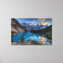 Search for reflection canvas prints Moraine lake
