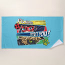 Search for girl superhero beach towels Comic panel