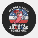 Search for funny sausage stickers Grill