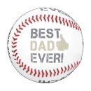 Search for best dad ever baseballs Papa