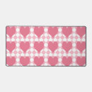 Search for pink heart pattern mouse mats Valentine