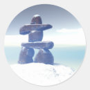 Search for inuit stickers Inukshuk