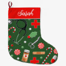 Search for healthcare christmas stockings Nurse