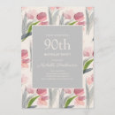Search for pink tulip birthday invitations Elegant