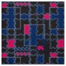 Search for puzzle fabric Black