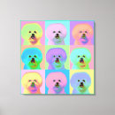 Search for bichons canvas prints Bichon frise