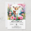Search for fawn birthday invitations Kids