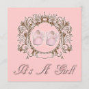 Search for a shoes square invitations Pink