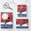 Search for eagle gift wrap Red white and blue