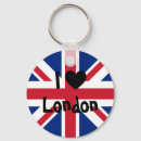 Search for love england key rings Heart