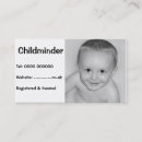 Search for childcare business cards Nursery