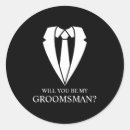 Search for suit and tie stickers Black
