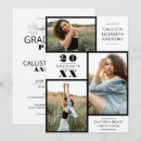 Search for photo grid invitations Black and white