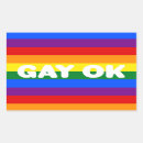 Search for stripe rectangle stickers Gay pride flag