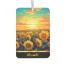Search for sunflower car air fresheners Garden