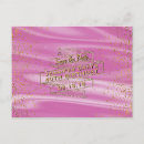 Search for womans save the date postcards Pink