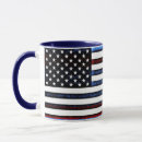 Search for us flag mugs Blue