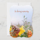 Search for in loving memory postcards Funeral